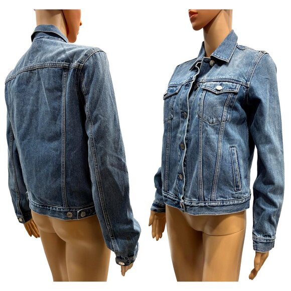 Vintage Y2K Gap Denim Jacket – Women’s Small, Stonewashed Blue Jean Jacket - Picture 9 of 9